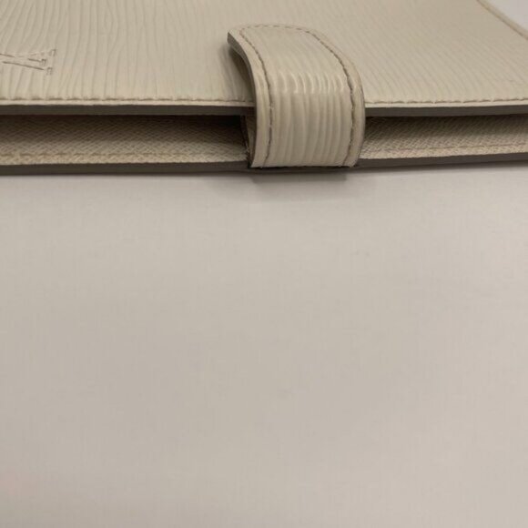 Authentic Louis Vuitton Ring Agenda Cover PM Passport Holder Planner Epi Leather - Picture 10 of 11